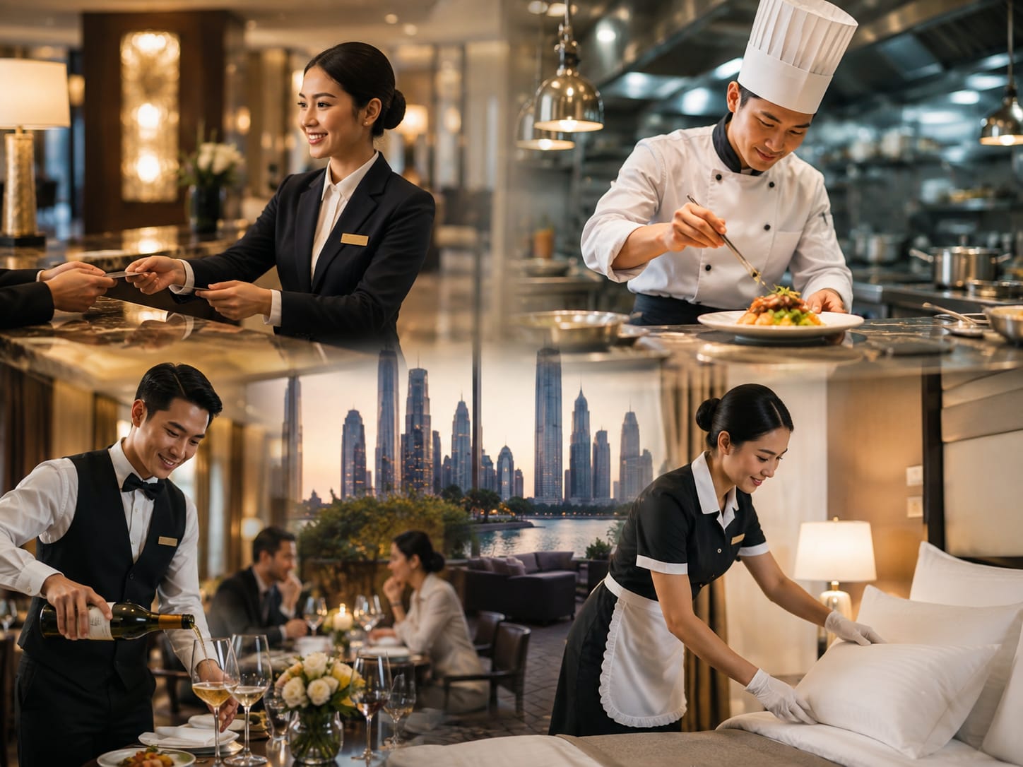 Hospitality front office professional
