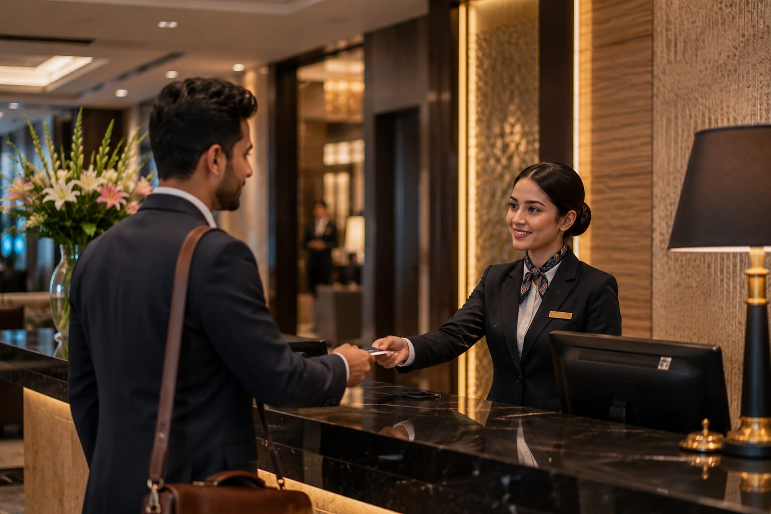 Hospitality front office professionals